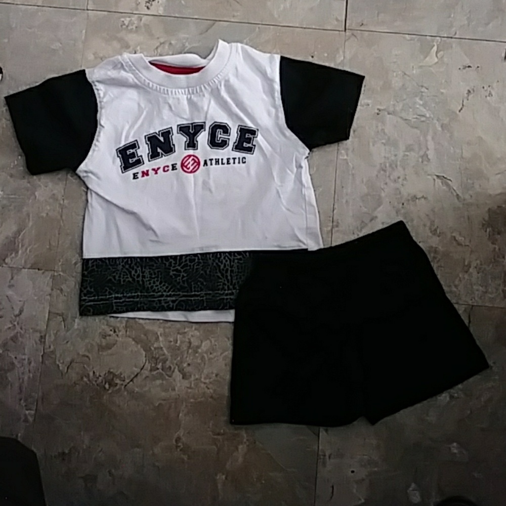 Black and white ENYCE shirt